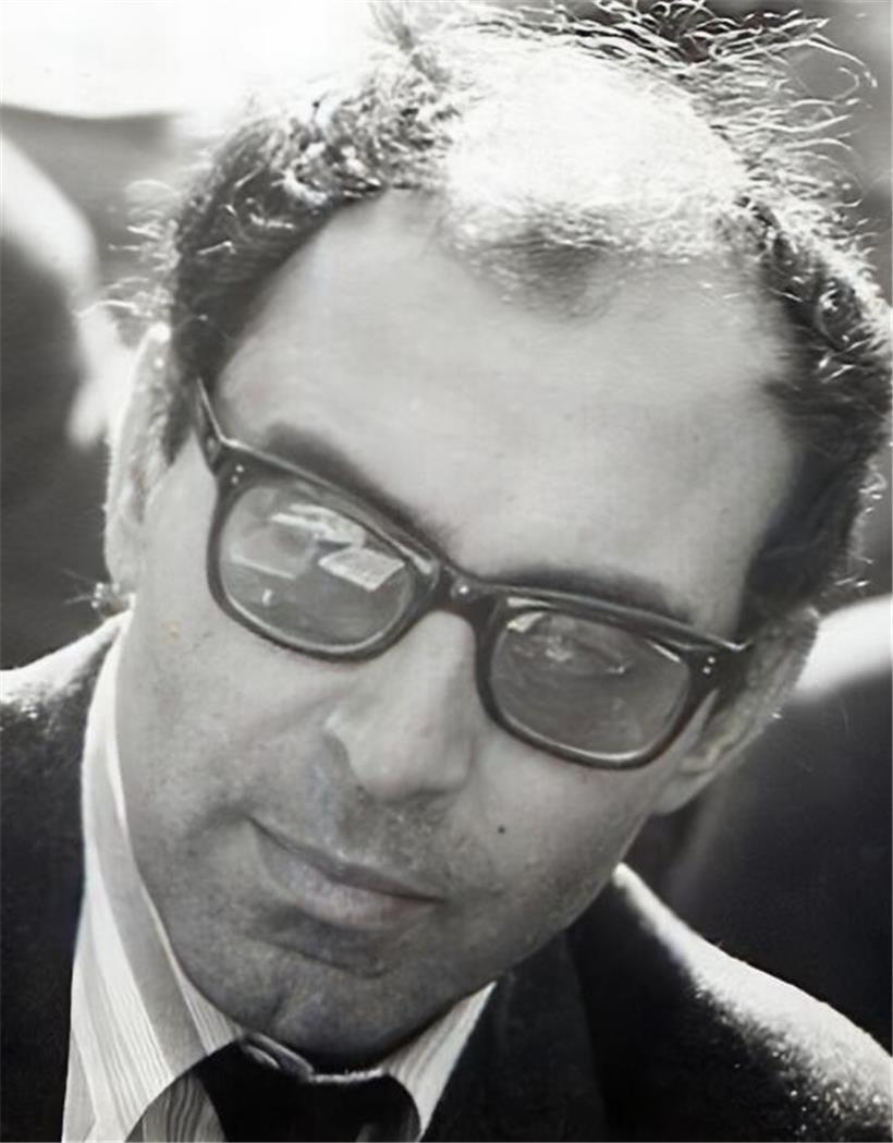 Porträt von Jean-Luc Godard, französischer Filmregisseur und Wegbereiter der Nouvelle Vague Cinema-Bewegung