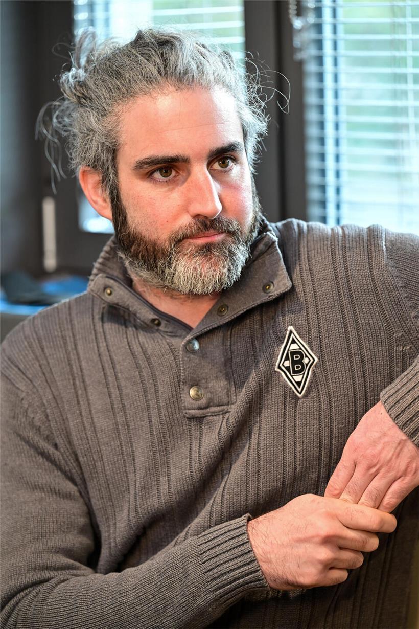 Jeff Konsbrück, designierter Präsident der Privatwinzer, formell gekleidet bei offizieller Veranstaltung