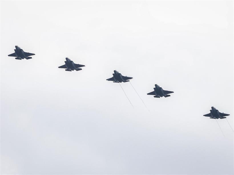 Kampfflugzeuge vom Typ Lockheed Martin F-35B der US-Marines