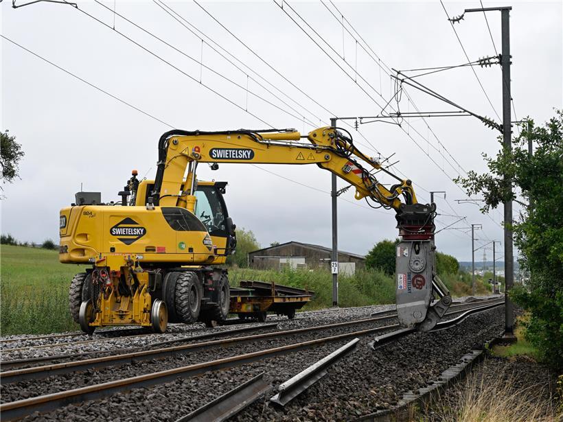 Bauarbeiten an Bahngleisen während der Osterferien für nachhaltigen Schienenverkehr