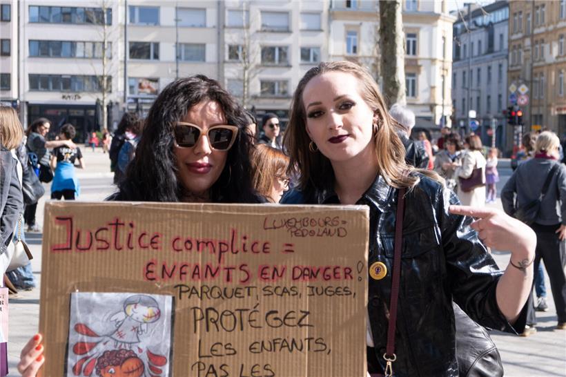 Laureen und Carina im Gespräch über den Kampf für Gerechtigkeit und Schutz bei sexueller Gewalt Opfer