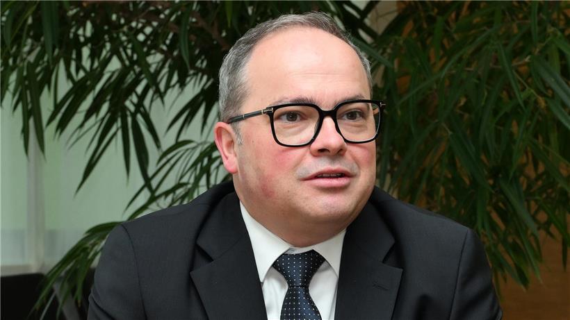 Laurent Zahles Porträt, CEO der Bank seit 2024 und Mitglied des Direktionskomitees seit 2020