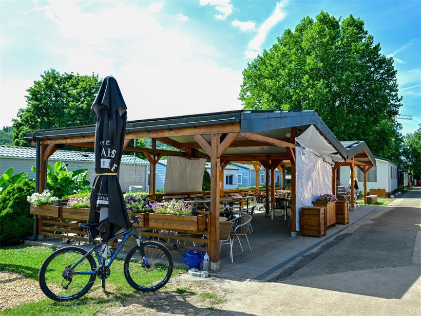 Licht am Ende des Tunnels für das Camping-Bistro