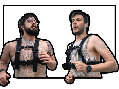 Louis und ich lassen vor unserem Ironman-Projekt unsere körperliche Ausgangslage für Ausdauer und Fitness prüfen