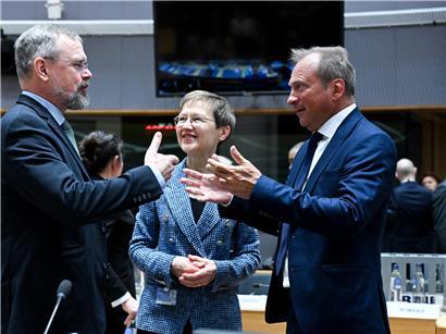 Luxemburgs Finanzminister Gilles Roth verteidigt engagiert die luxemburgische Position bei Verhandlungen in Brüssel