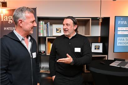 Manuel Cardoni (l.) und Reinhold Breu
