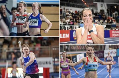 Maxine Libens-Thein, Vera Bertemes-Hoffmann, Patrizia Van der Weken, Fanny Arendt und Till Joly im Gruppenporträt von oben links im Uhrzeigersinn