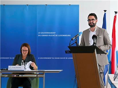 Yuriko Backes und Eric Thill im Gespräch, DP-Minister im Fokus der aktuellen politischen Debatte