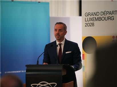 Georges Mischo bei der Vereidigung als Abgeordneter nach seinem Rücktritt aus der Regierung am Dienstag