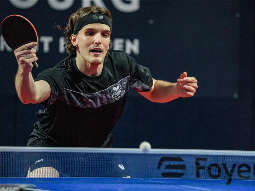 Luka Mladenovic konzentriert sich im Finale darauf, seine Niederlage vom Vorjahr mit vollem Einsatz zu revanchieren