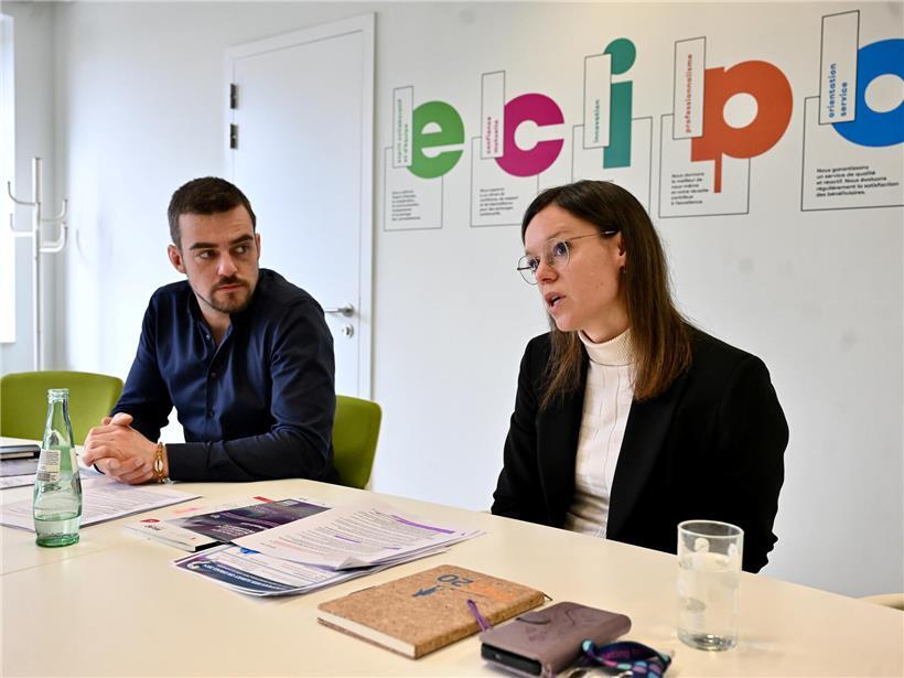 Olivier Michels und Nadine Berndt im Tageblatt-Interview