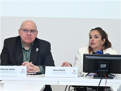 Patrick Dury und Nora Back kritisieren Regierung für Rechentricks zur Senkung des Medianlohns