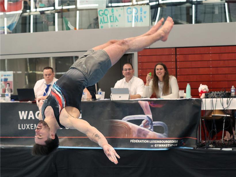 Quentin Brandenburger wurde in der Qualifikation des Mehrkampfs 17.