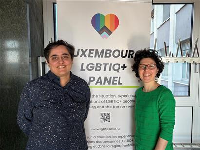 Sandy Artuso und Enrica Pianaro präsentieren Forschungsergebnisse des Luxembourg LGBTIQ+ Panels bei Konferenz