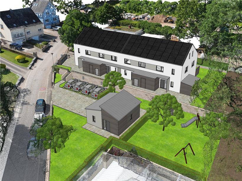 Sozialer Wohnraum: Gemeinde baut vier Einfamilienhäuser – und ein Tiny House