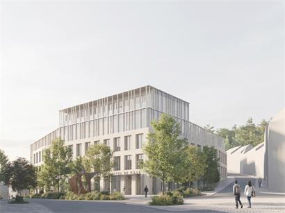 So soll das zukünftige Rathaus in Differdingen aussehen