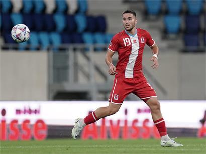 Sofiane Ikene stand erst am Mittwochabend beim Auswärtssieg der luxemburgischen U21 gegen die Färöer-Inseln auf dem Platz