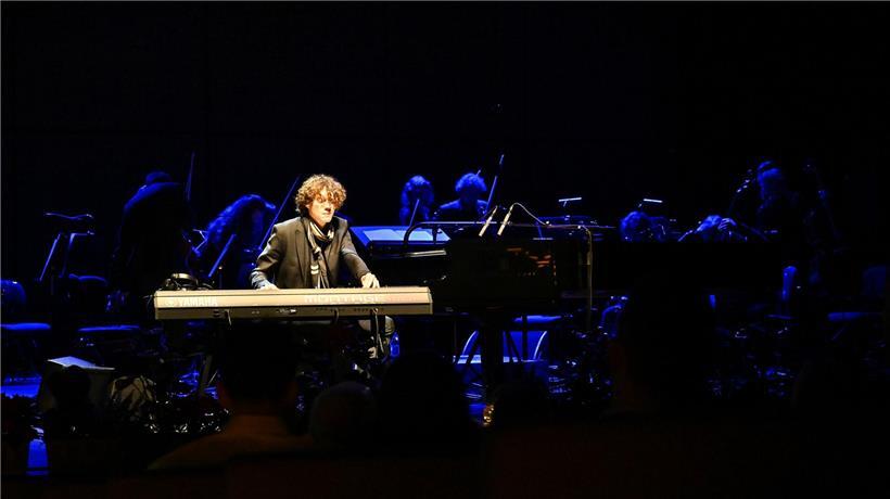 Starpianist Francesco Tristano zeigte als "Rodanger Junge" die Fähigkeiten des n...