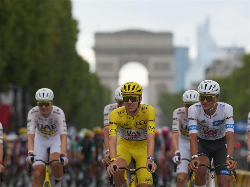 Tadej Pogacar hat seinen fünften Tour-de-France-Gesamtsieg sicher
