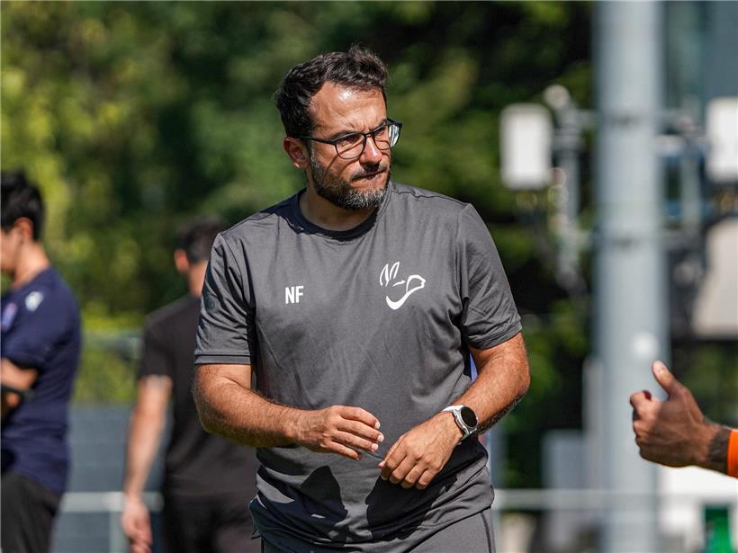 Trainer Nelson Fragoso analysiert Spielstrategie, die bisher erfolgreich umgesetzt wird und positive Ergebnisse zeigt