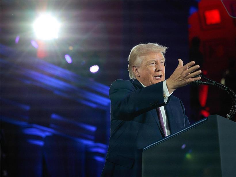 US-Präsident Donald Trump spricht beim jährlichen Spendengala-Dinner des National Republican Congressional Committee