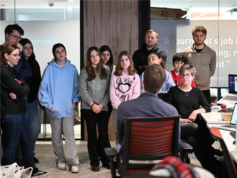 Lokalchef Cédric Feyereisen berichtet im Interview über den Redaktionsalltag und journalistische Abläufe