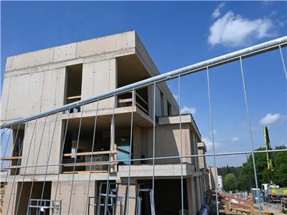Vor allem die Zahl der Baugenehmigungen für Appartment-Wohnungen will nicht steigen