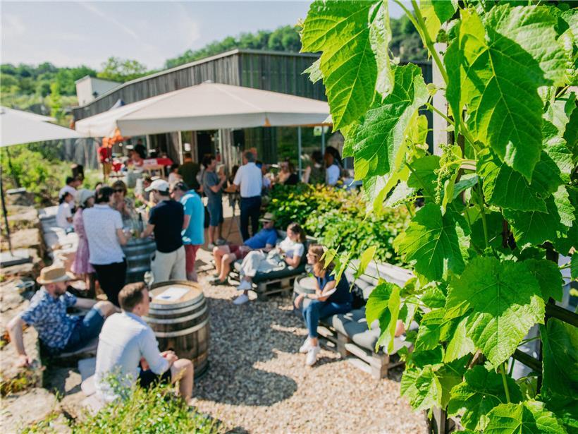 „Wine Taste Enjoy“ lädt an Pfingsten zu offenen Weingütern ein Gemütliche Wohnzimmerecke mit warmem Licht und bequemen Sitzmöbeln für entspannte Stunden zuhause