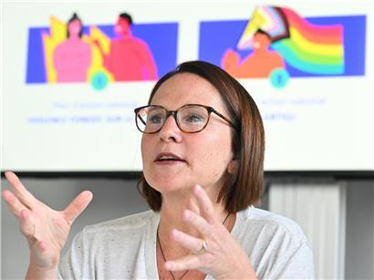 War in der Gleichstellungskommission zu Gast: Die zuständige Ministerin Yuriko Backes (DP) stand den Abgeordneten für Fragen zur Verfügung