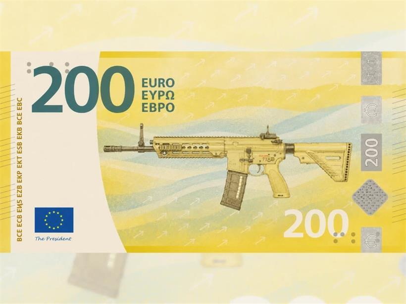 Luxemburger Verteidigungsdirektion veröffentlicht KI-Banknoten mit Militärausrüstung