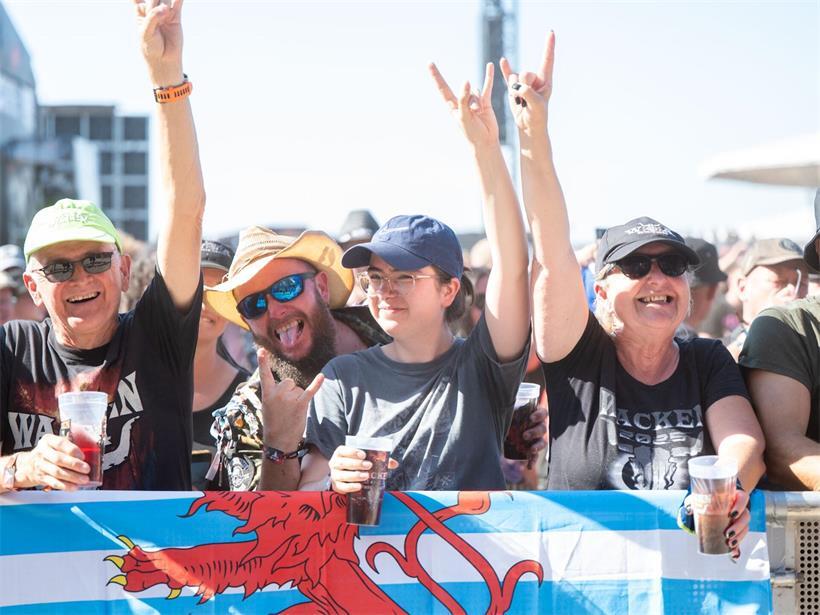Luxemburger Band Blanket Hill tritt beim Wacken Open Air auf