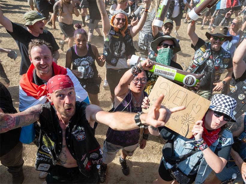 Luxemburger Band Blanket Hill tritt beim Wacken Open Air auf