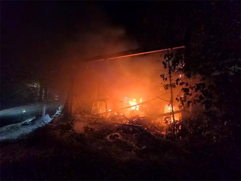 Drei Großbrände halten CGDIS im Norden auf Trab
