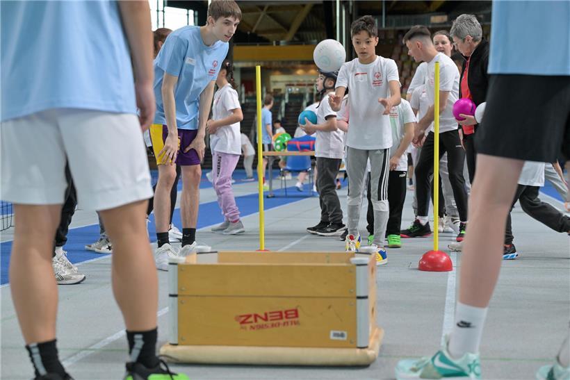 Beim Young Athletes Day standen Spaß und Freude im Mittelpunkt