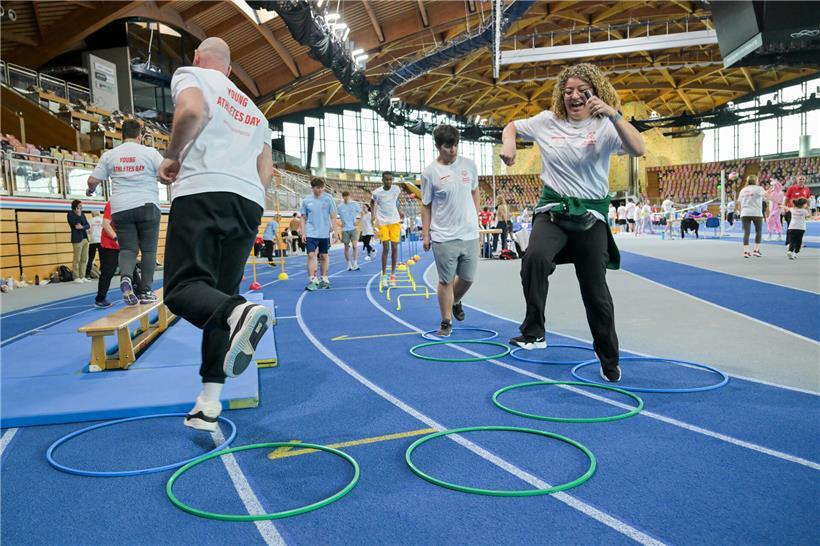 Beim Young Athletes Day standen Spaß und Freude im Mittelpunkt