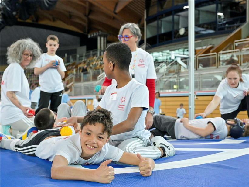 Beim Young Athletes Day standen Spaß und Freude im Mittelpunkt