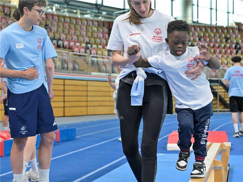 Beim Young Athletes Day standen Spaß und Freude im Mittelpunkt