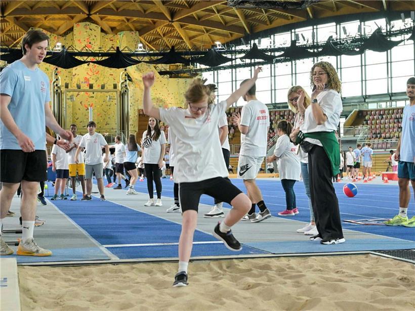 Beim Young Athletes Day standen Spaß und Freude im Mittelpunkt