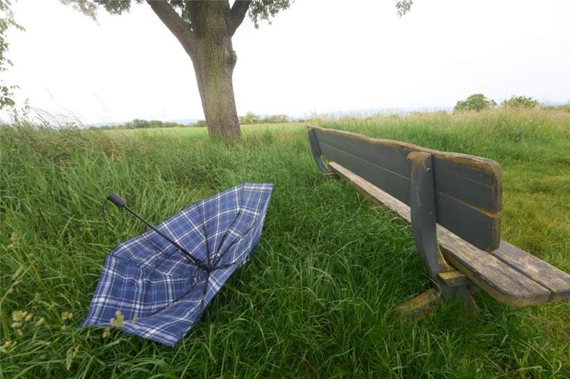 Wer im September ohne Regenschirm vor die Tür ging, riskierte nasse Füße zu bekommen

