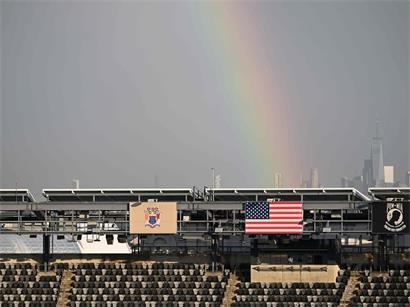 Werden die Regenbogenfarben am Samstag auch im Stadion zu sehen sein?