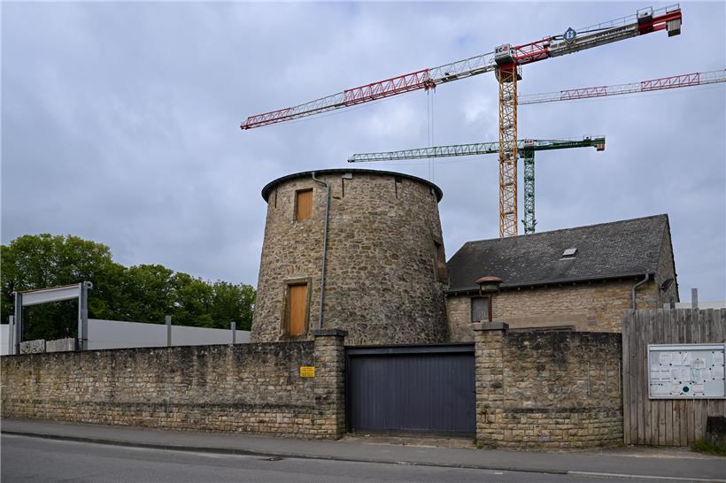 Alte Mühle im Umbau, Kosten für Ab- und Wiederaufbau laut CHL noch unklar