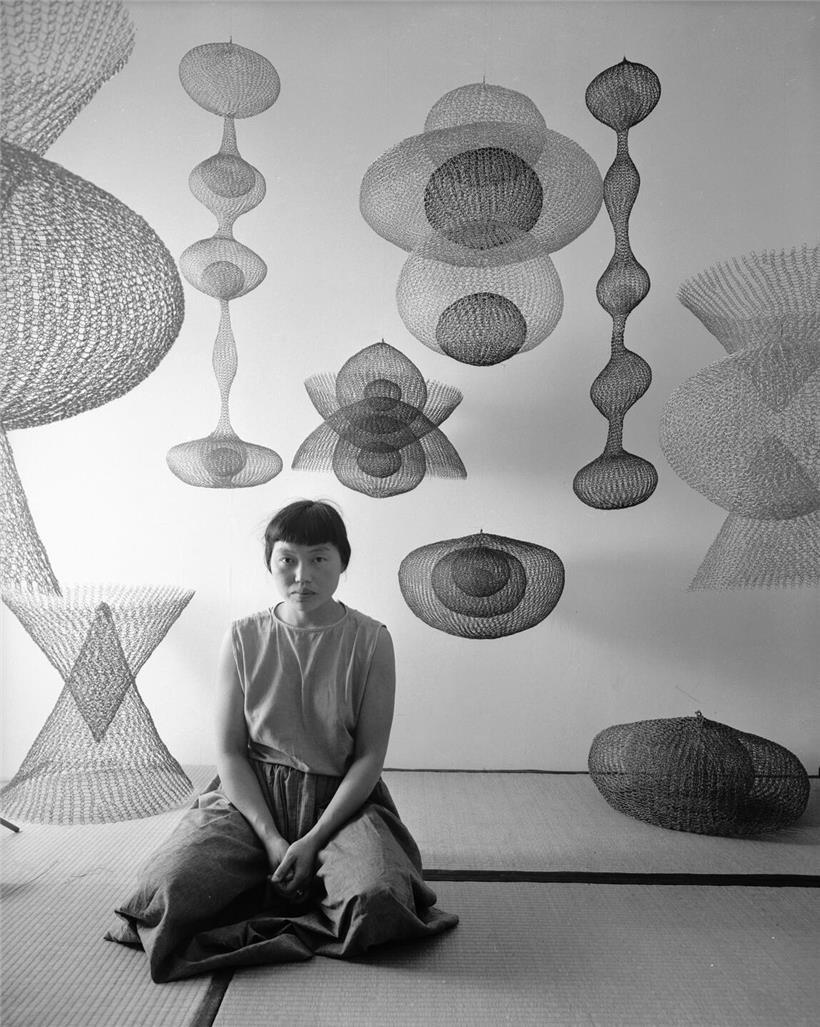 Retrospektive der japanisch-amerikanischen Künstlerin Ruth Asawa mit Skulpturen und Drahtarbeiten zum Jahresende in Europa