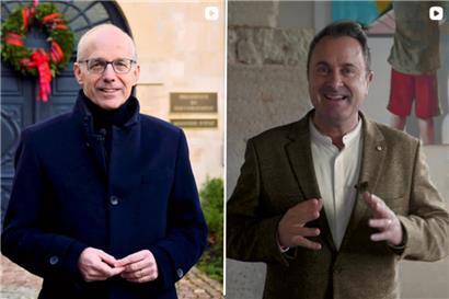 Zwei Videos – zwei unterschiedliche politische Stile
